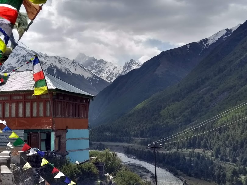 Biking to Chitkul